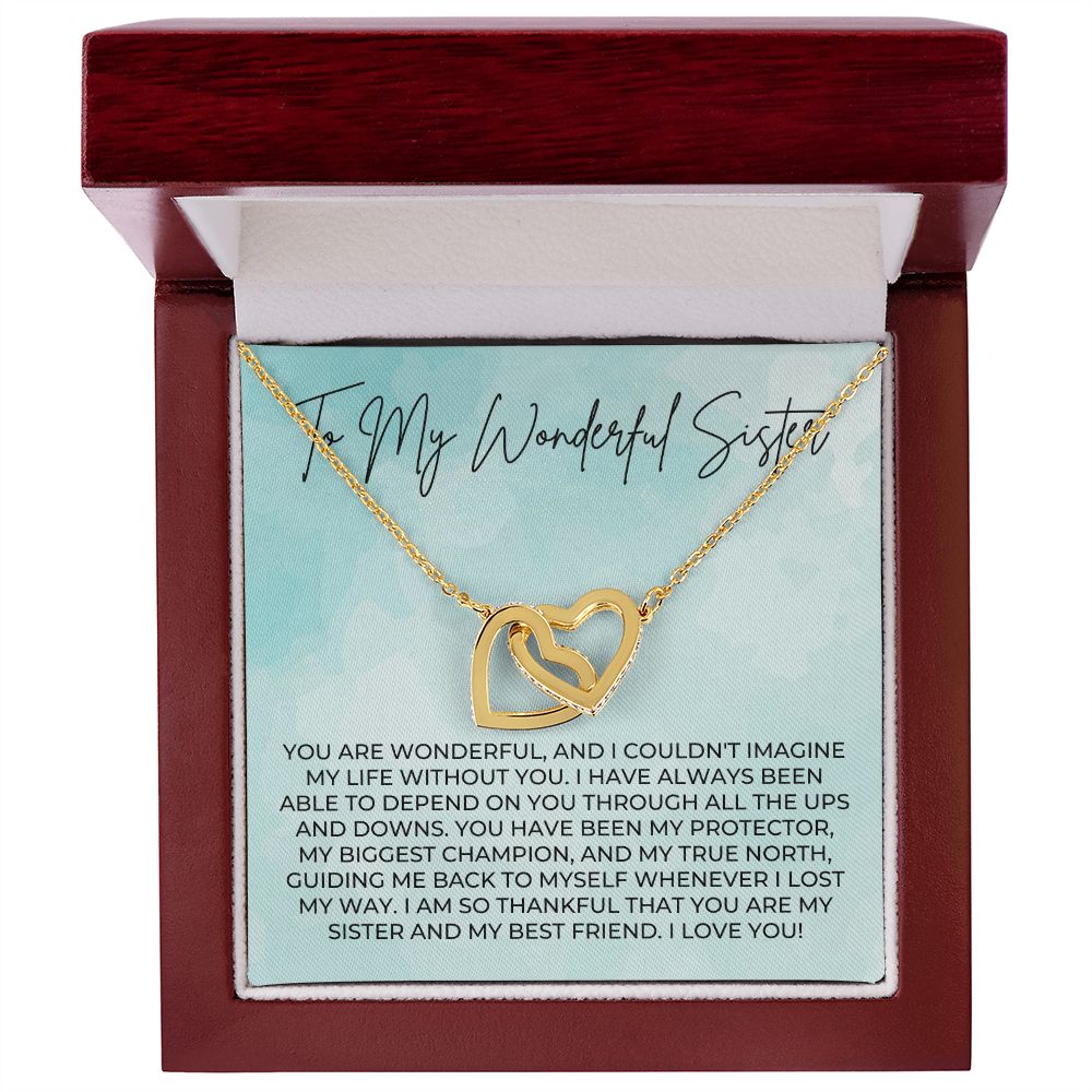 Gift For Sister | My True North Necklace 0646T15
