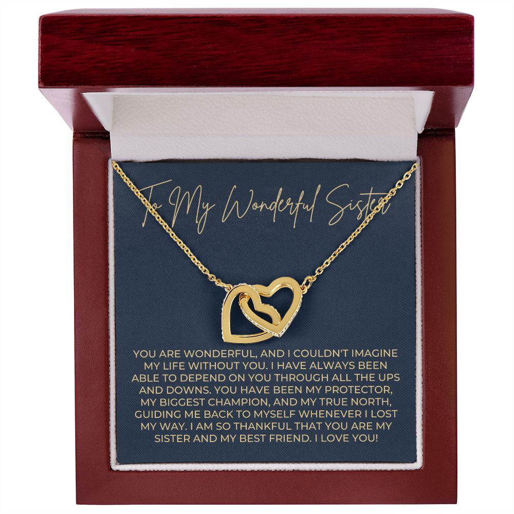 Gift For Sister | My True North Necklace 0646T12
