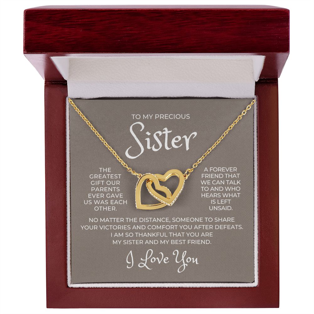Gift For Sister | Greatest Gift Necklace 0648T8