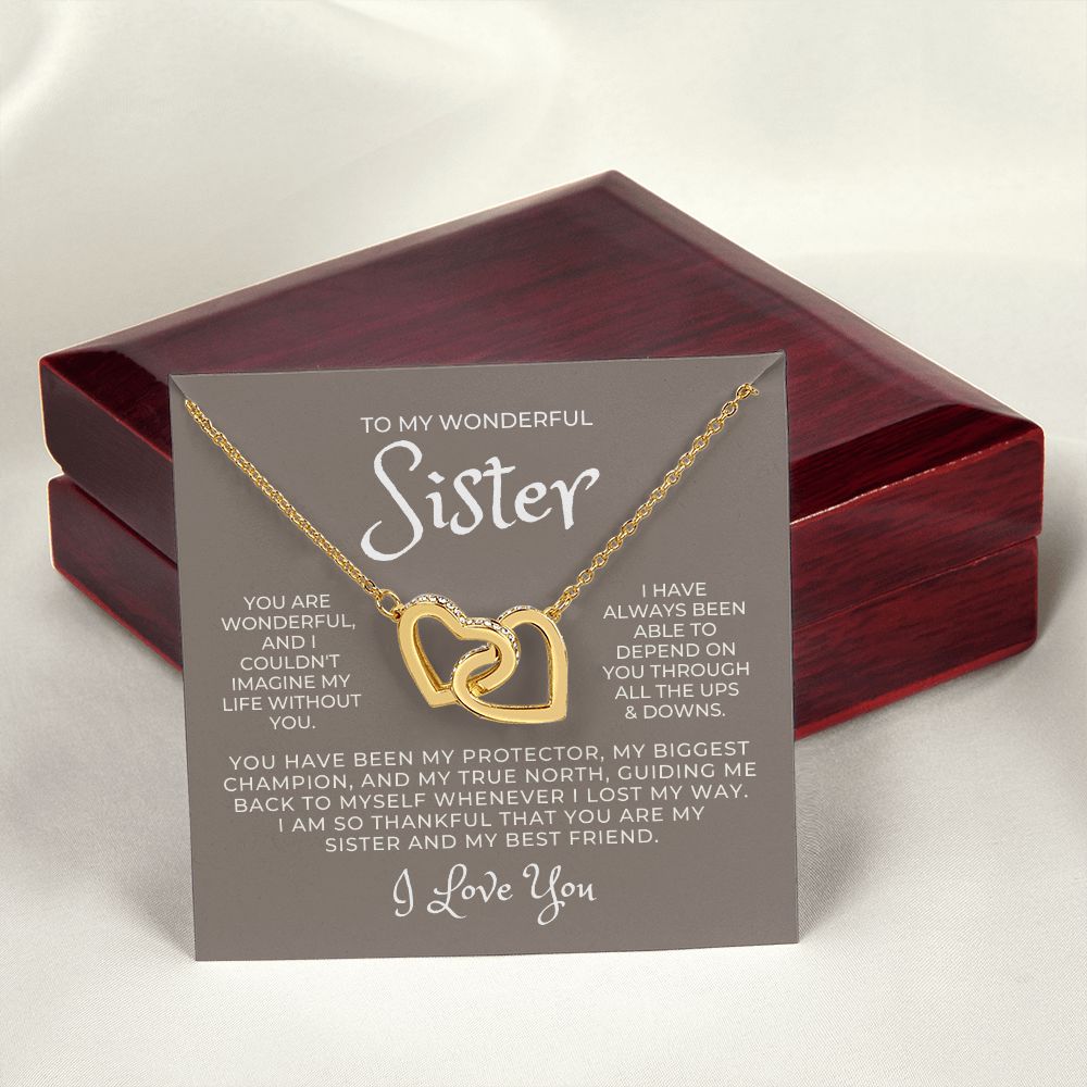 Gift For Sister | My True North Necklace 0646T8