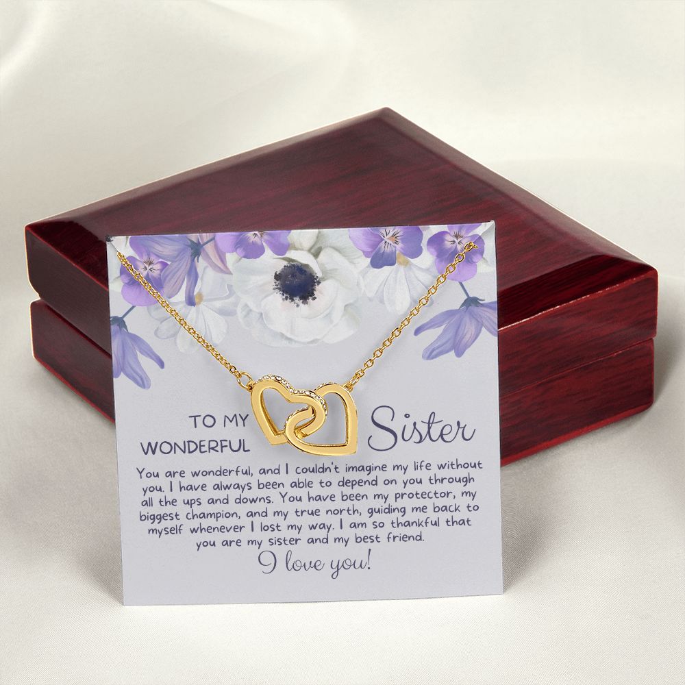 Gift For Sister | My True North Necklace 0646T4