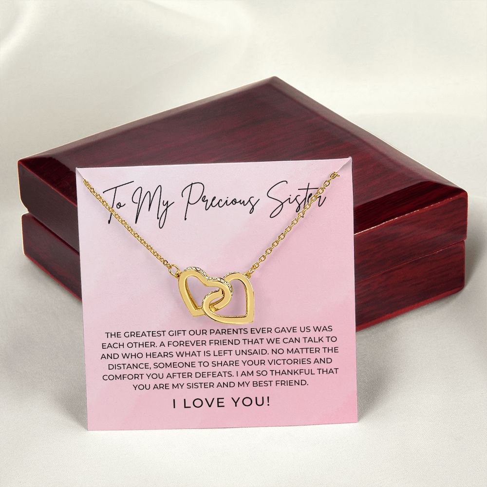 Gift For Sister | Greatest Gift Necklace 0648T14