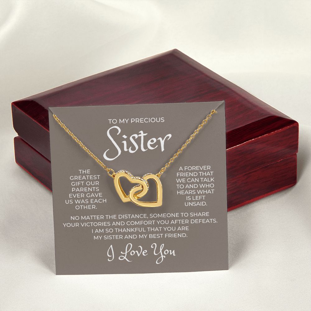 Gift For Sister | Greatest Gift Necklace 0648T8
