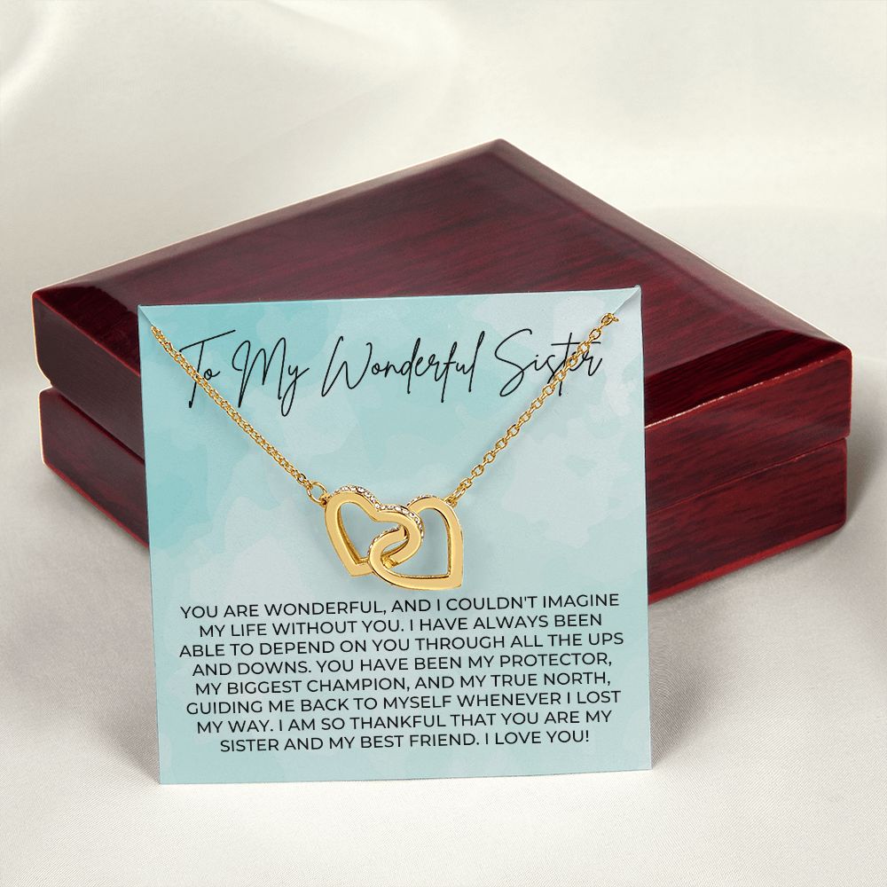 Gift For Sister | My True North Necklace 0646T15
