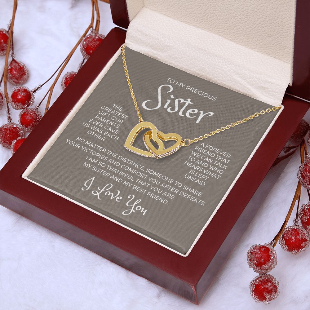 Gift For Sister | Greatest Gift Necklace 0648T8