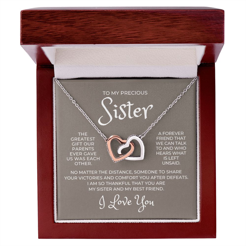 Gift For Sister | Greatest Gift Necklace 0648T8