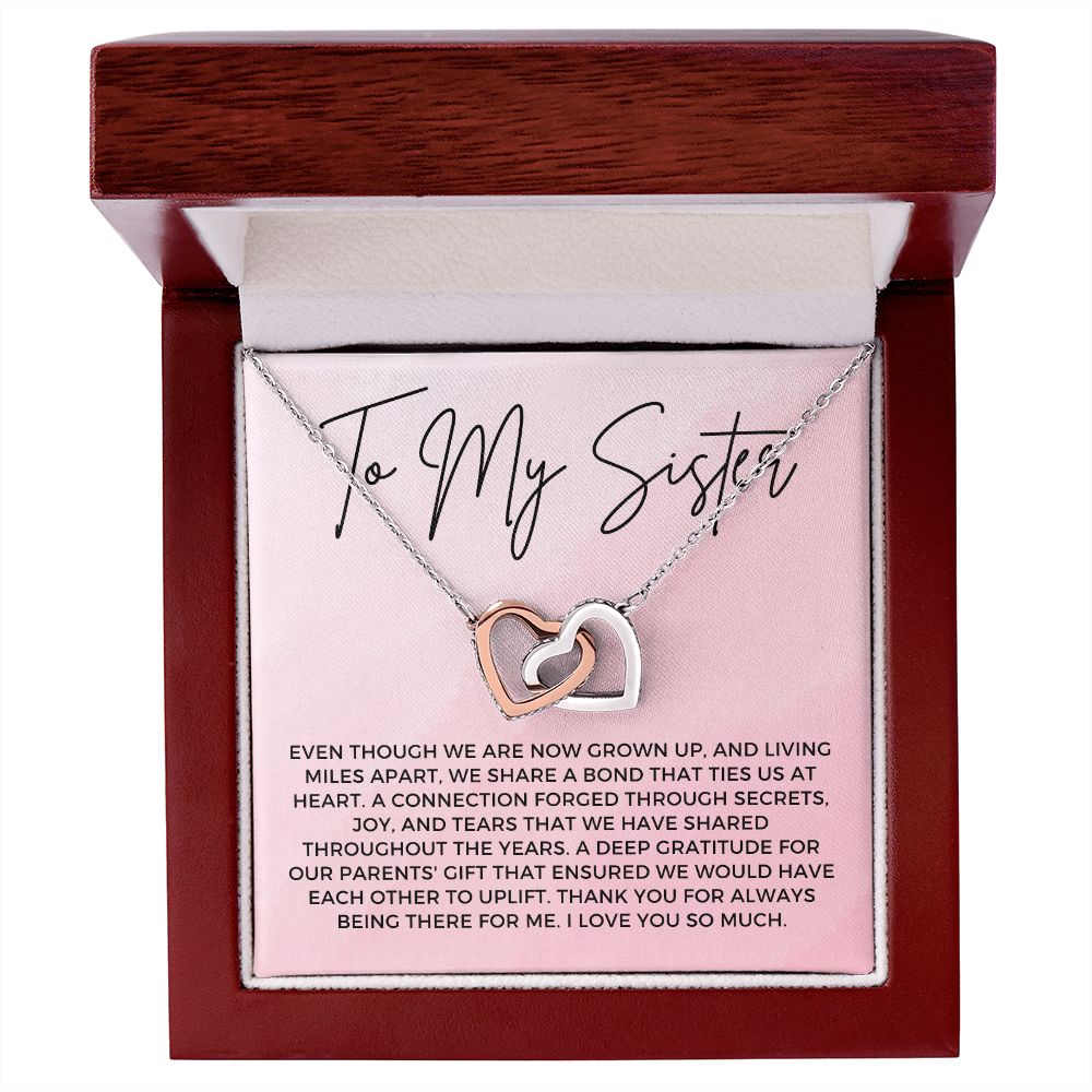 Gift For Sister | Bond Necklace 0649T14