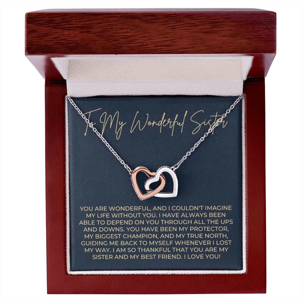 Gift For Sister | My True North Necklace 0646T12