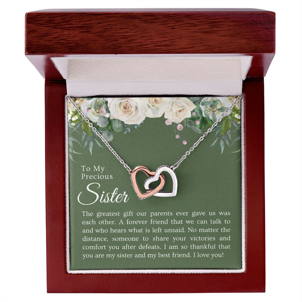 Gift For Sister | Greatest Gift Necklace 0648T1