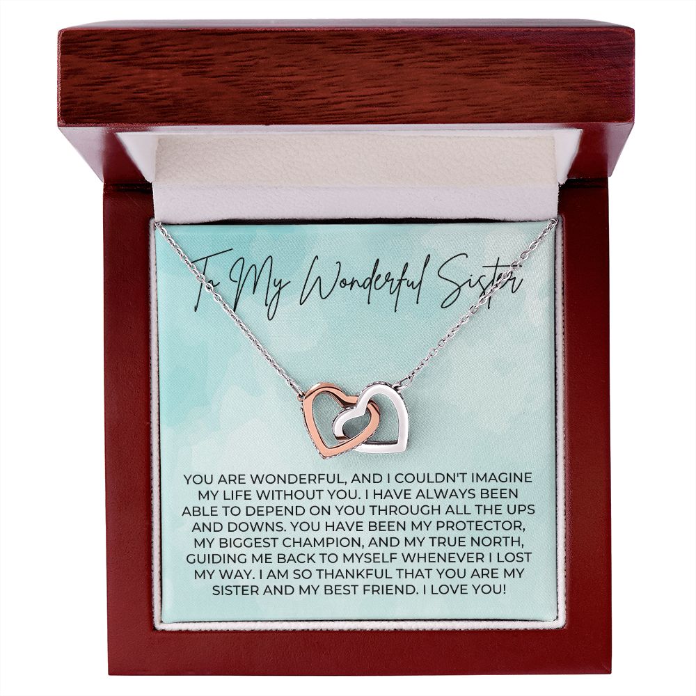 Gift For Sister | My True North Necklace 0646T15