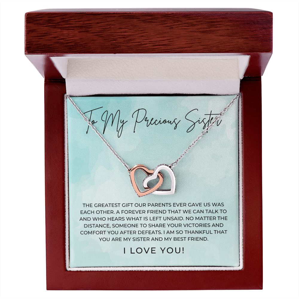 Gift For Sister | Greatest Gift Necklace 0648T15