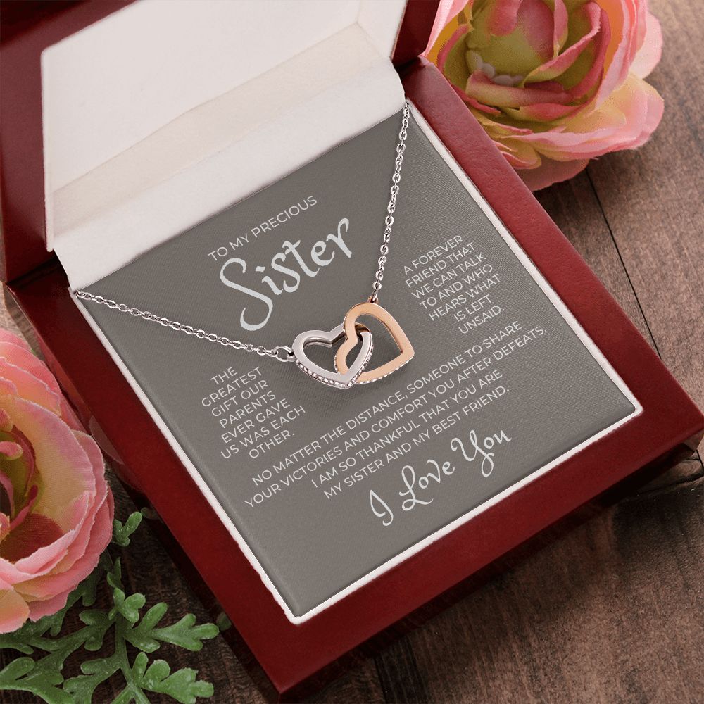 Gift For Sister | Greatest Gift Necklace 0648T8