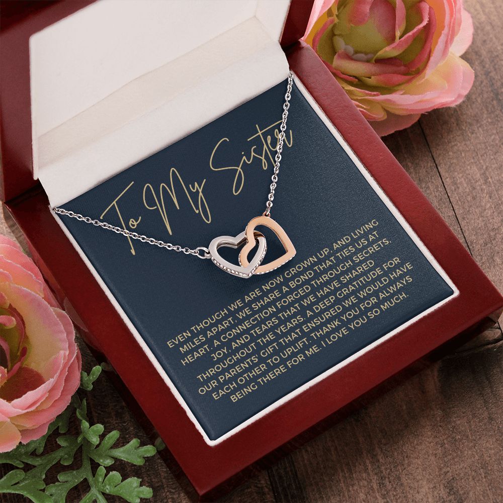 Gift For Sister | Bond Necklace 0649T12