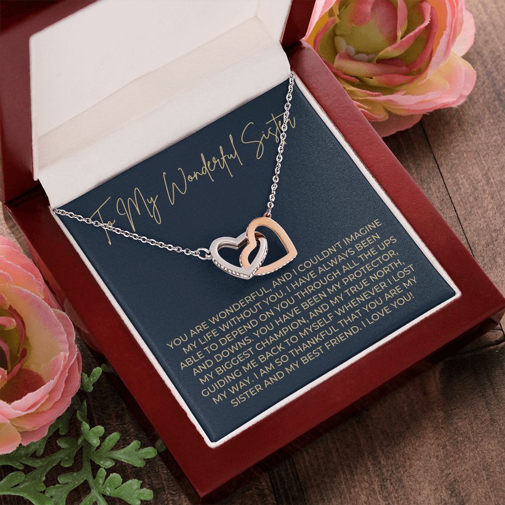 Gift For Sister | My True North Necklace 0646T12