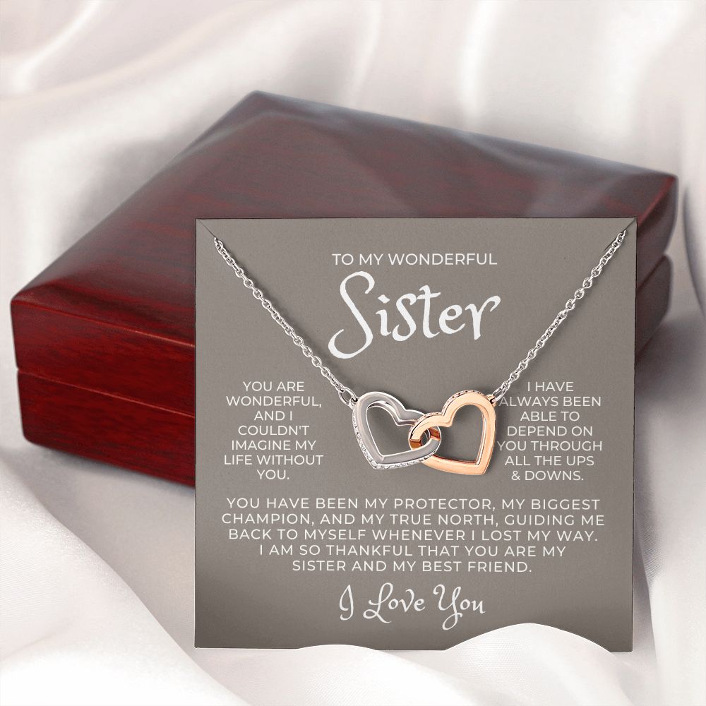 Gift For Sister | My True North Necklace 0646T8