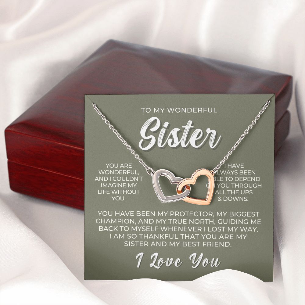 Gift For Sister | My True North Necklace 0646T9