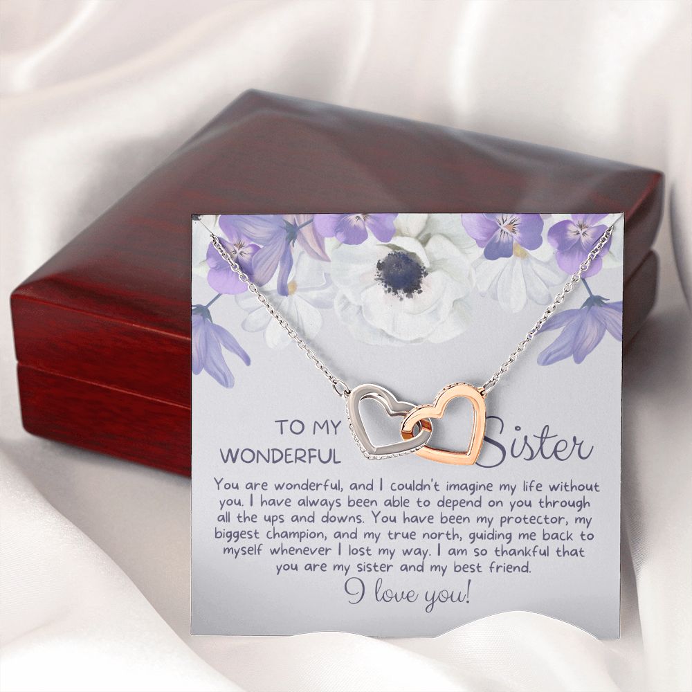 Gift For Sister | My True North Necklace 0646T4