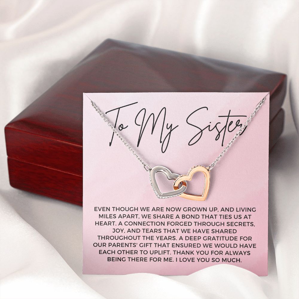 Gift For Sister | Bond Necklace 0649T14