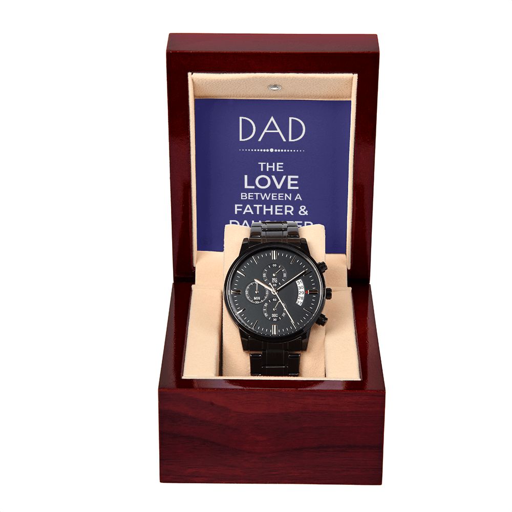 Gift For Dad From Daughter | Father and Daughter Men's Watch 0679T9