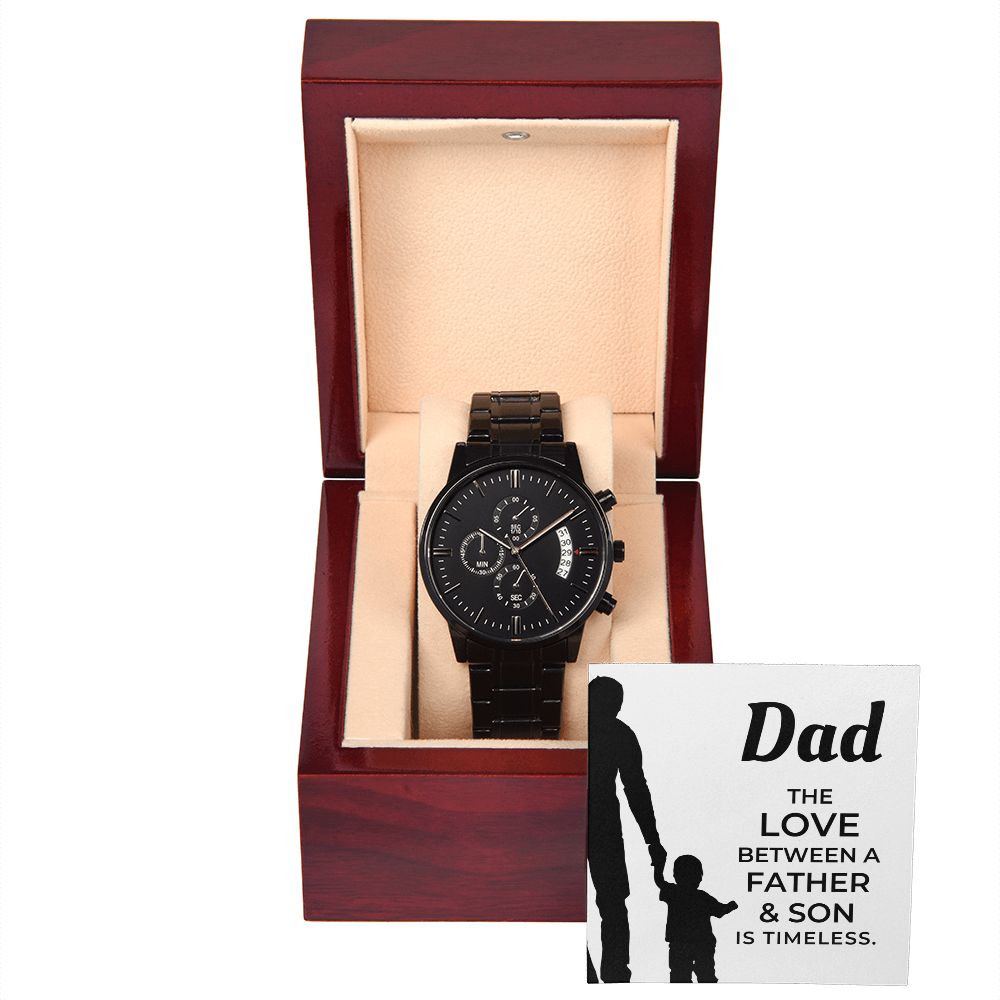 Gift For Dad From Son | Father and Son Men's Watch 0678T3