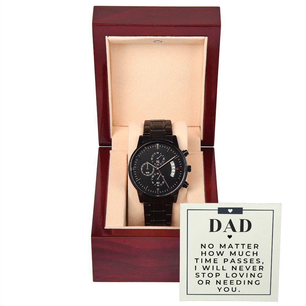 Gift For Dad | Never Stop Men's Watch 0680T2