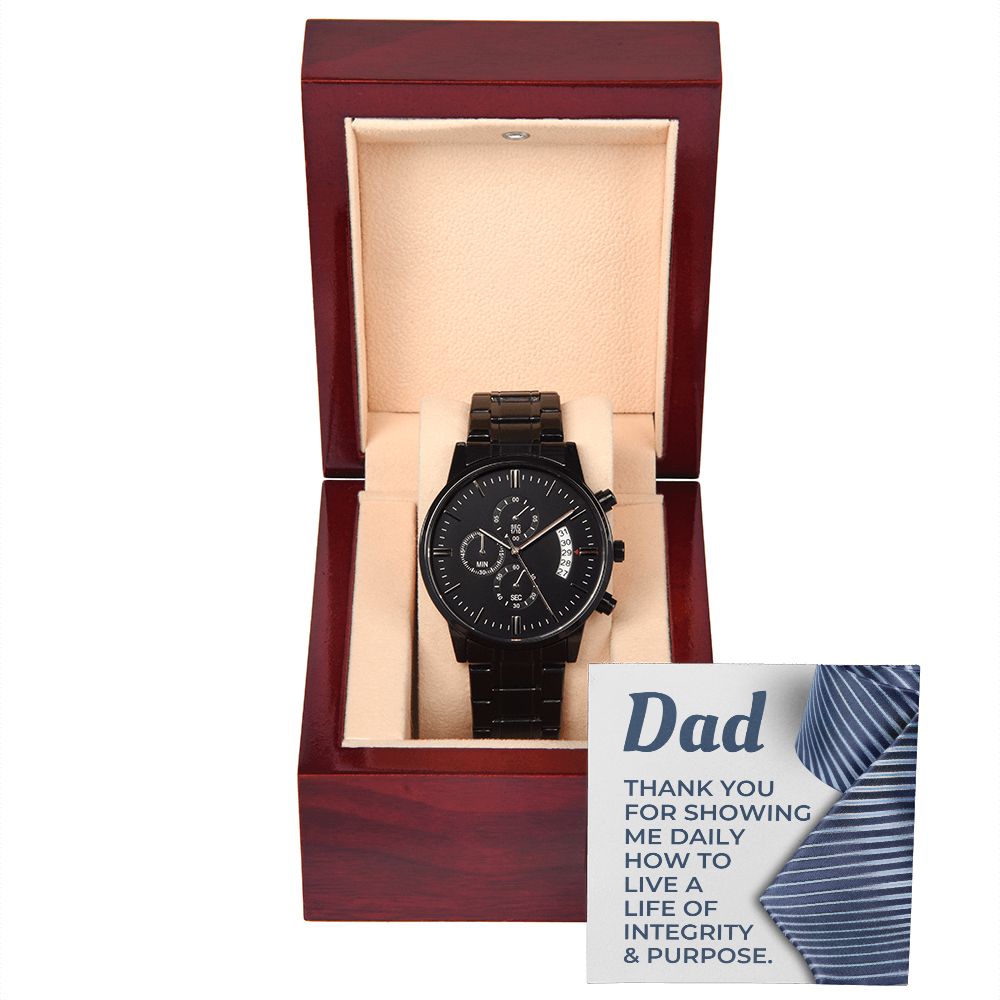 Gift For Dad | Thank You Men's Watch 0677T5