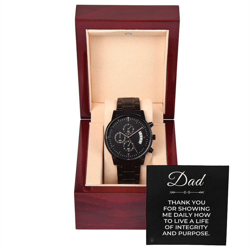 Gift For Dad | Thank You Men's Watch 0677T7