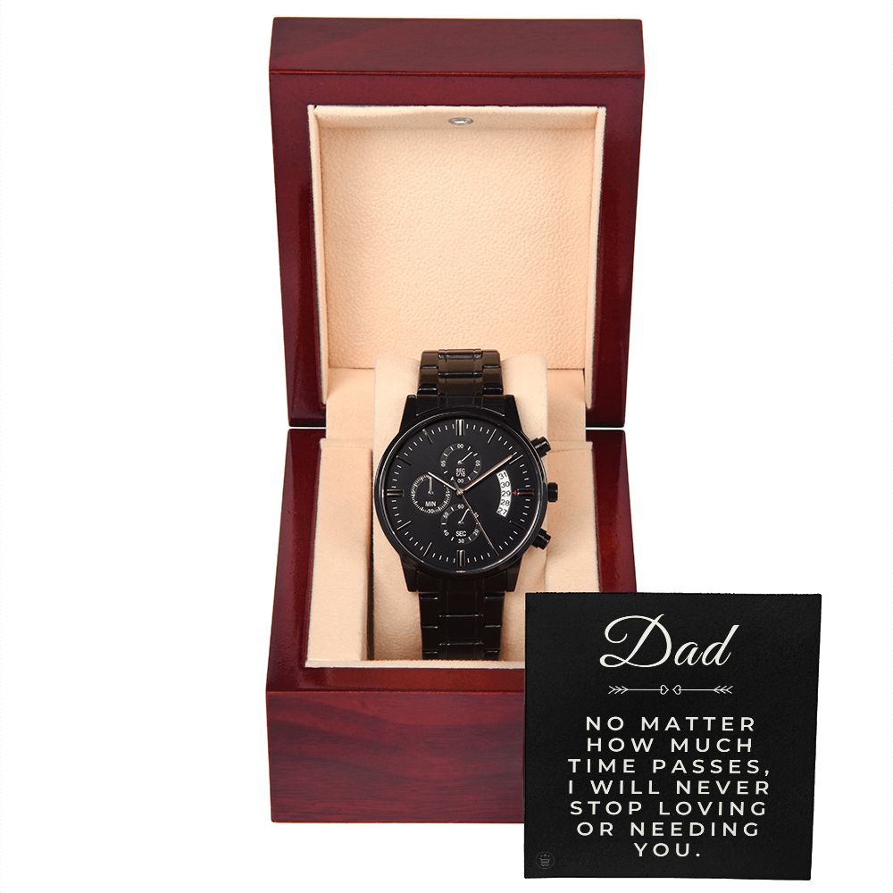 Gift For Dad | Never Stop Men's Watch 0680T7