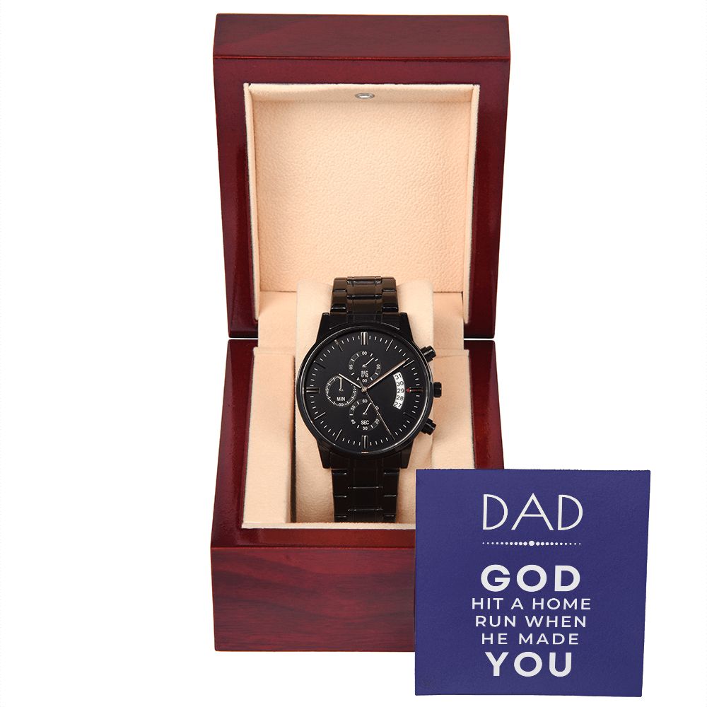 Gift For Dad | Home Run Men's Watch 0676T9