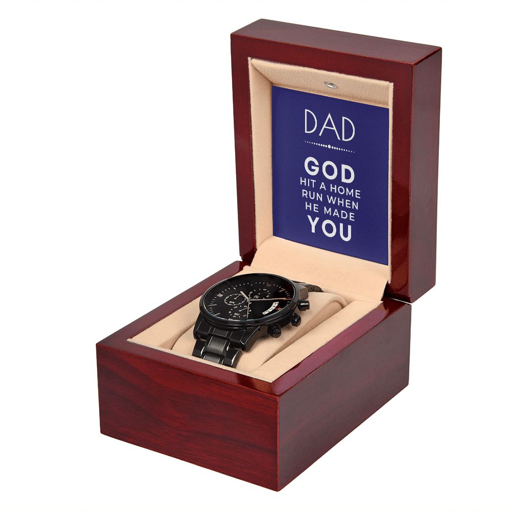 Gift For Dad | Home Run Men's Watch 0676T9