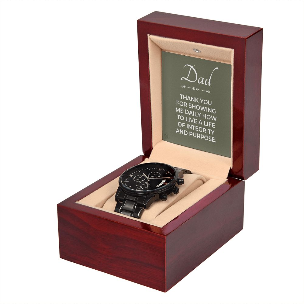 Gift For Dad | Thank You Men's Watch 0677T10