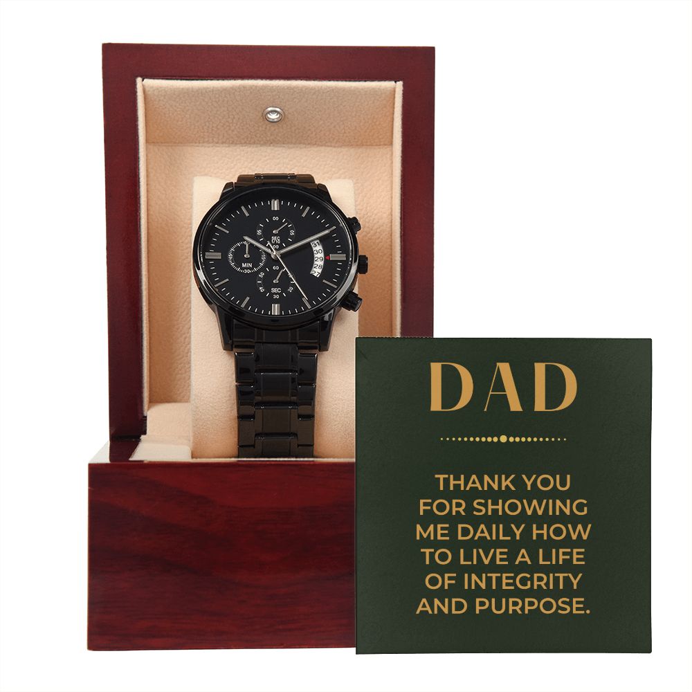 Gift For Dad | Thank You Men's Watch 0677T1