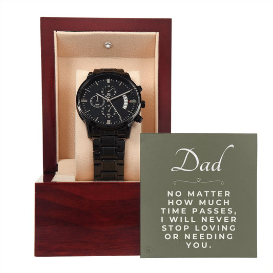 Gift For Dad | Never Stop Men's Watch 0680T10