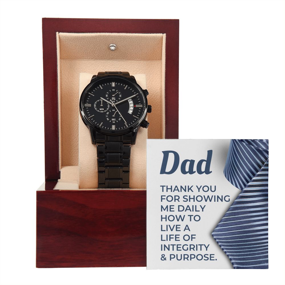 Gift For Dad | Thank You Men's Watch 0677T5