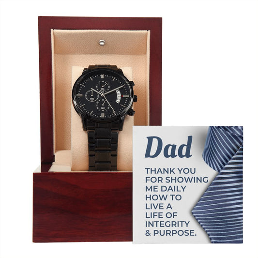 Gift For Dad | Thank You Men's Watch 0677T5