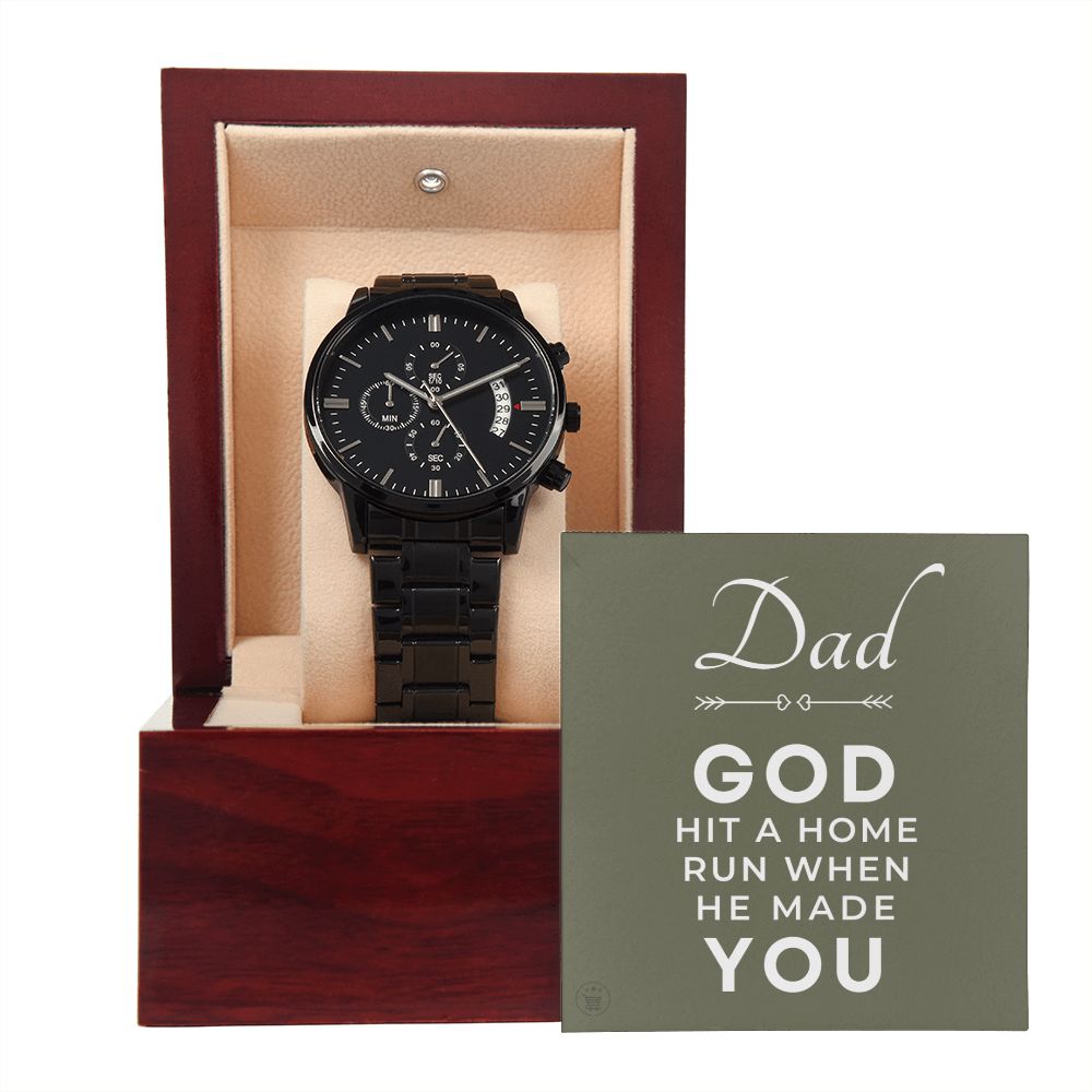 Gift For Dad | Home Run Men's Watch 0676T10