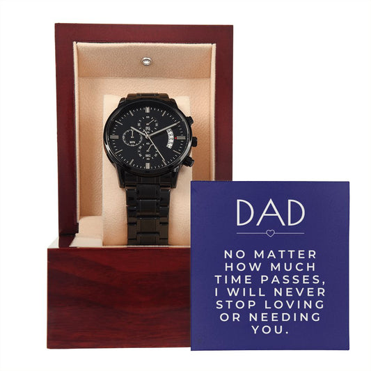 Gift For Dad | Never Stop Men's Watch 0680T9