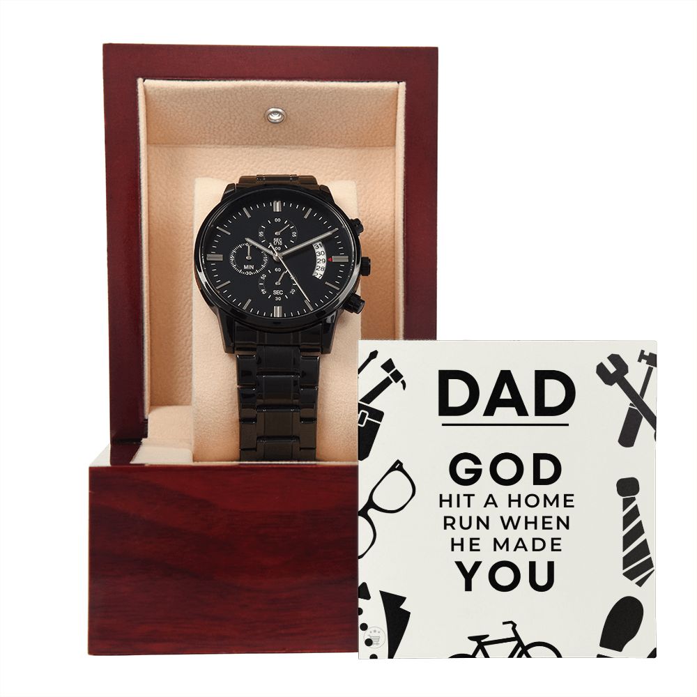 Gift For Dad | Home Run Men's Watch 0676T4