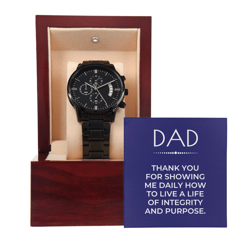 Gift For Dad | Thank You Men's Watch 0677T9