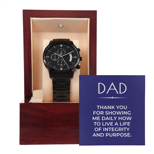 Gift For Dad | Thank You Men's Watch 0677T9