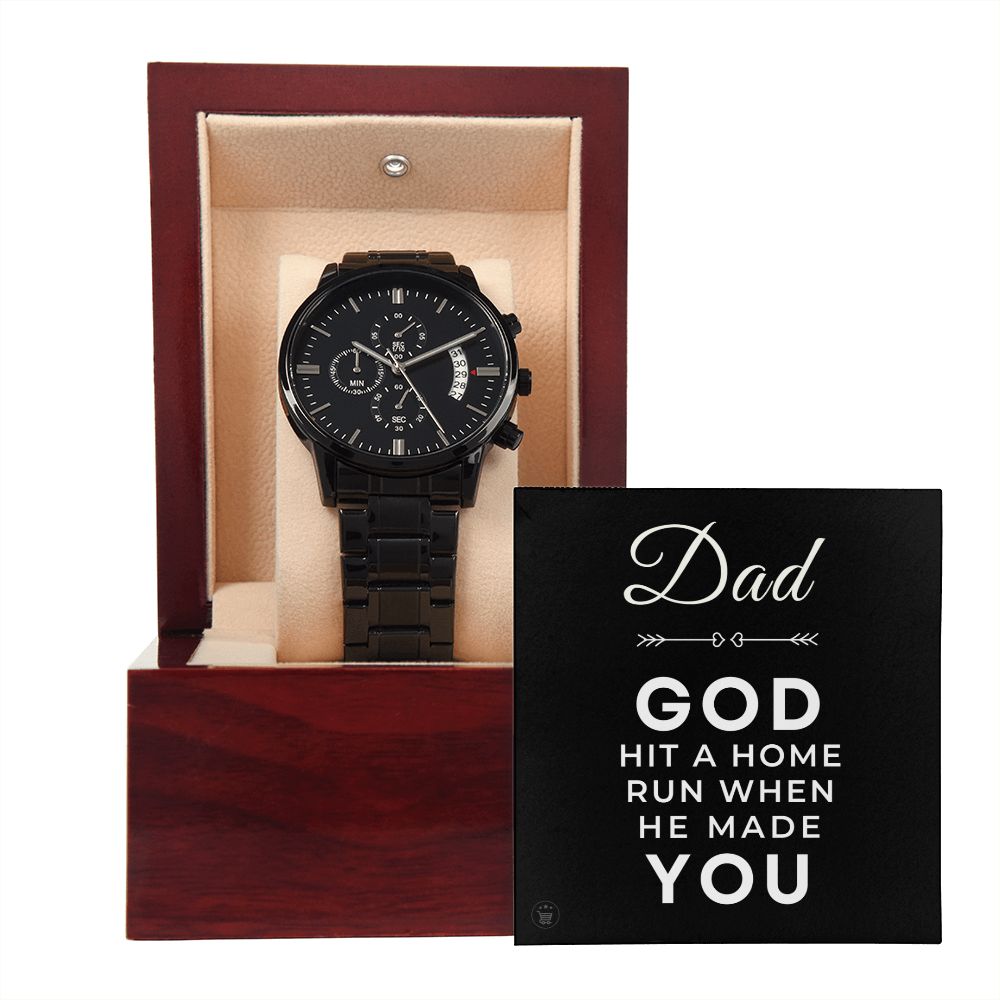 Gift For Dad | Home Run Men's Watch 0676T7