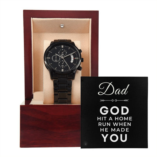 Gift For Dad | Home Run Men's Watch 0676T7