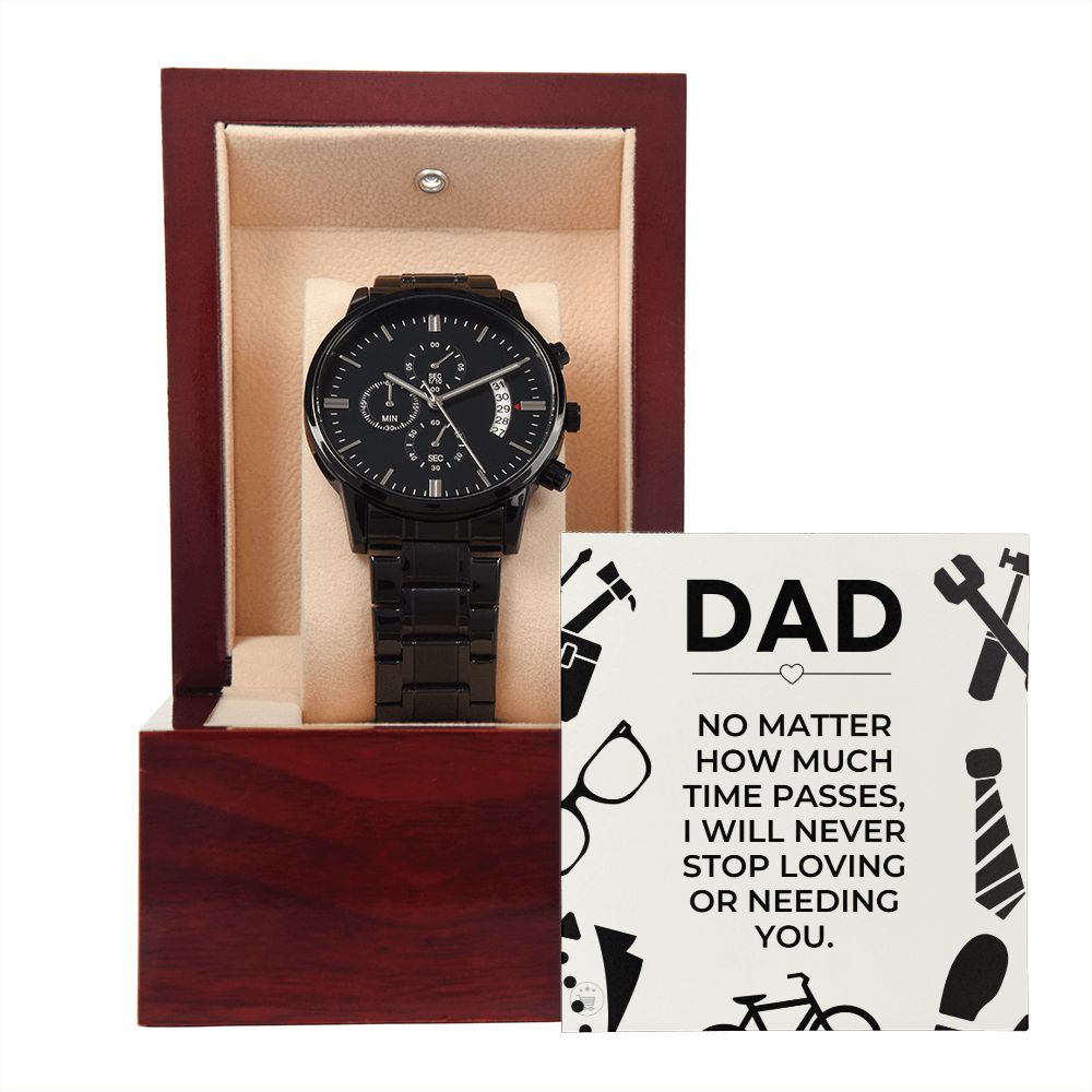 Gift For Dad | Never Stop Men's Watch 0680T4