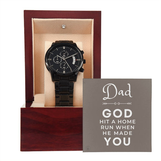 Gift For Dad | Home Run Men's Watch 0676T8