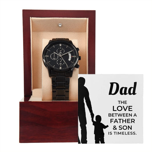 Gift For Dad From Son | Father and Son Men's Watch 0678T3