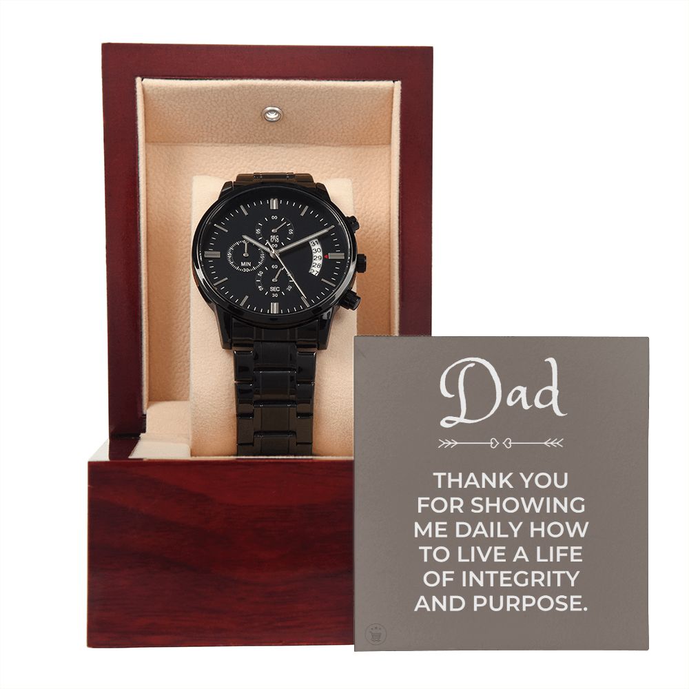 Gift For Dad | Thank You Men's Watch 0677T8