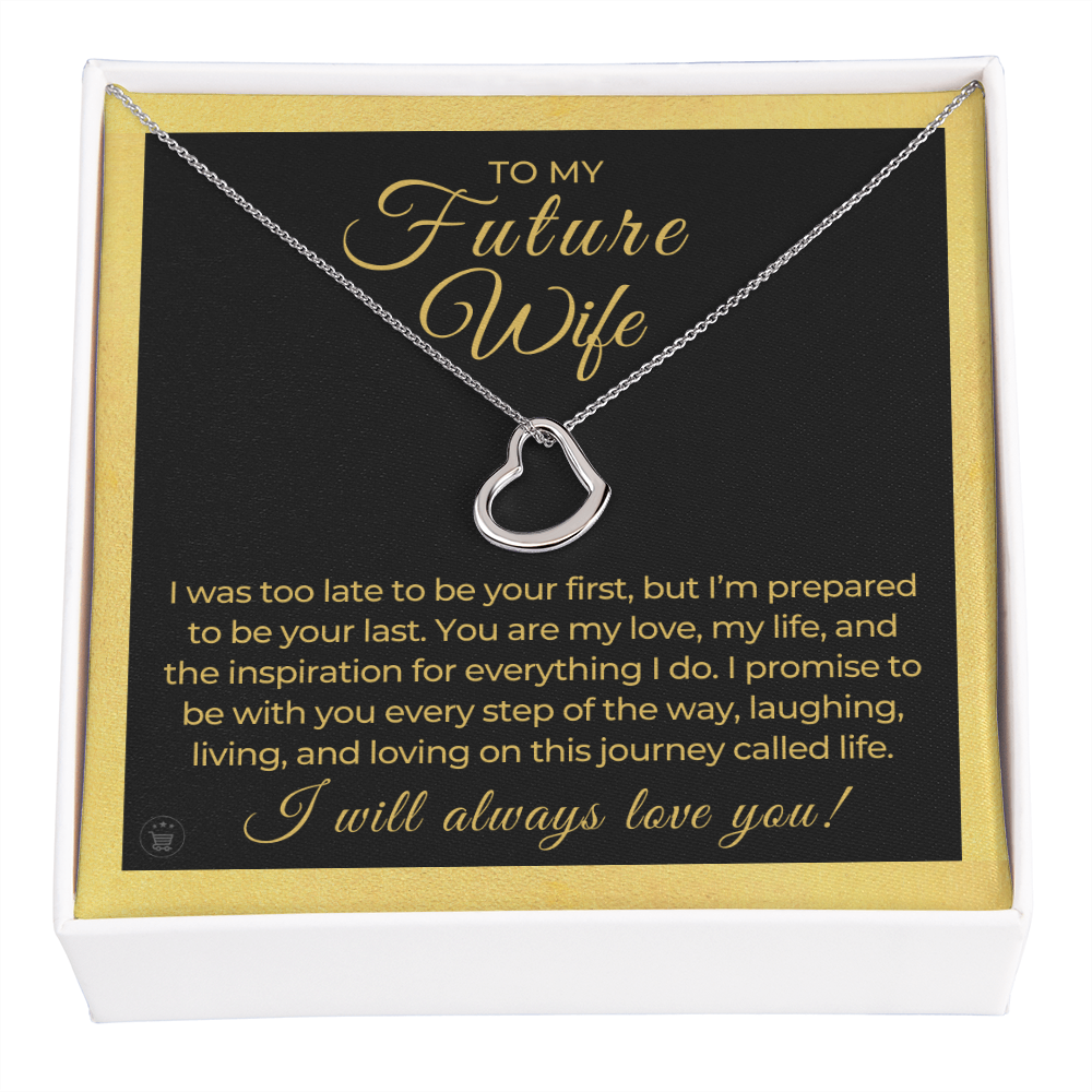 Future Wife, Future Mrs. Gift | Every Step Necklace 0541T8