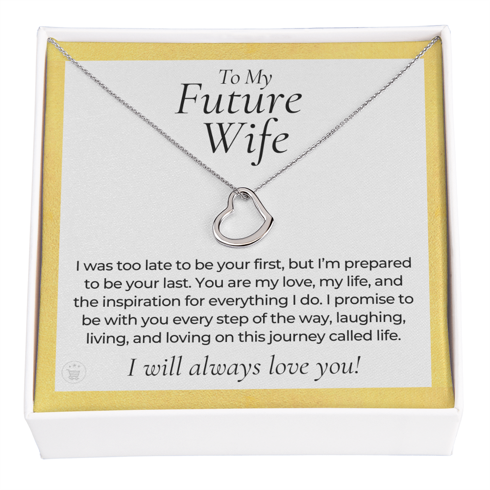 Future Wife, Future Mrs. Gift | Every Step Necklace 0541T7