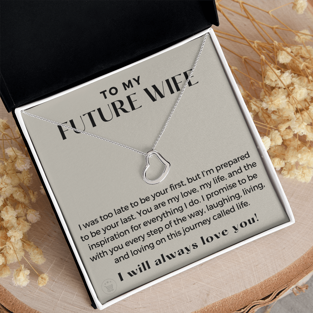 Future Wife, Future Mrs. Gift | Every Step Necklace 0541T3