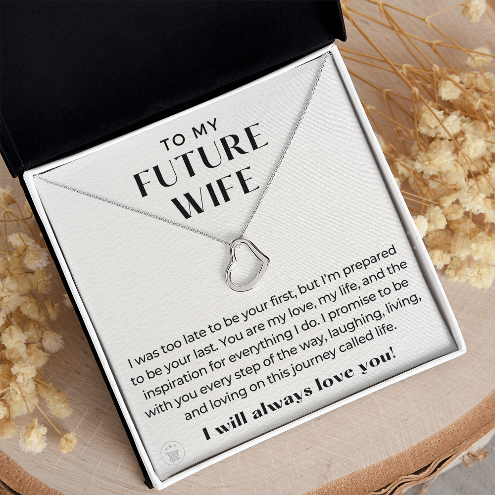 Future Wife, Future Mrs. Gift | Every Step Necklace 0541T6